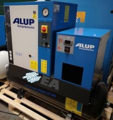 NEW Alup SCK7 Plus Industrial Screw Compressor + Built In Dryer and Tank