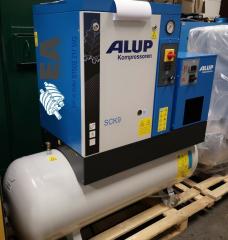 NEW Alup SCK9 Plus Industrial Screw Compressor + Built In Dryer and Tank