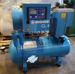 Boge CL4 Industrial Screw Air Compressor & Tank 10Bar + Filters Very Quiet