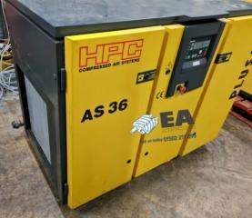 HPC Kaeser AS36 Industrial Screw Air Compressor 10Bar 123CFM Fully Serviced