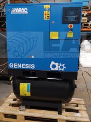 NEW ABAC Genesis 7.5 Industrial Screw Compressor 45CFM Tank + Dryer & Filters