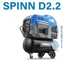 NEW ABAC Spinn D2.2 Portable Screw Compressor + Tank 230V Single phase