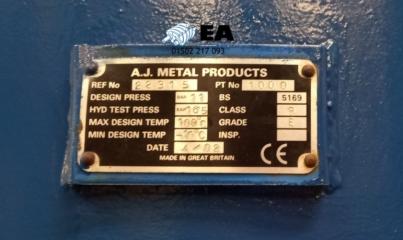1000 ltr Vertical Receiver Tank